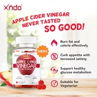 *NEW* Xndo 🍎 Apple Cider Vinegar With The Mother Gummies 60s | Suppress appetite