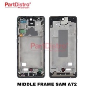 MIDDLE FRAME SAM A72 BLACK