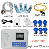 CONTEC ECG100G Single Channel Elektrokardiograph Digital ECG Machine EKG Monitor System