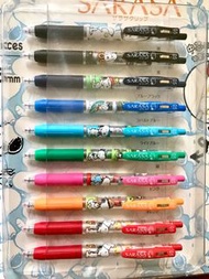 zebra sarasa snopy筆