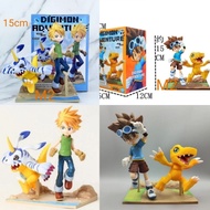 Digimon adventure Gabumon Agumon Taichi Yagami Action Figure