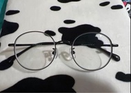 眼鏡 Titanium  225 度 防藍光鏡片 黑色