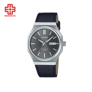 Casio General MTP-E735L-8AV Black Leather Band Men Watch