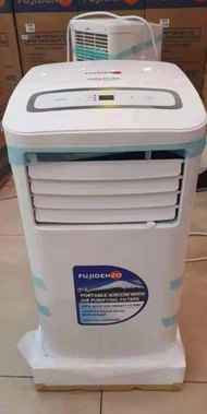 Fujidenzo 1.5hp inverter-Grade Portable Aircon with Air Purifier filter( PAC-170AIP)