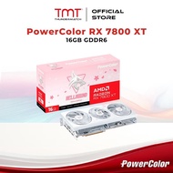 TMT PowerColor Radeon RX 7800 XT Hellhound Sakura Edition 16GB GDDR6 Graphics Card