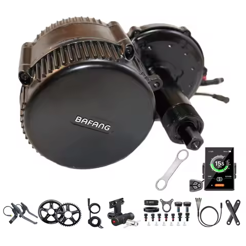 BAFANG Mid Drive Motor UART 250W Motor Kit 36V Mid Drive Electric Bicycle Bike Conversion Kits BBS01