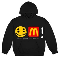 Cactus Plant Flea Market x McDonald's CPFM Icons Hoodie Black