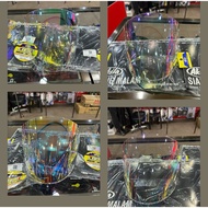 AKILA Visor ARC Ritz 2Tone black/ Crystal Colour -ARC Flash/ARC Dragon/ARC Speedx /ARC petronas