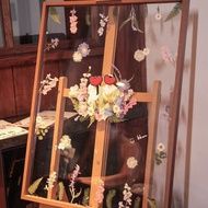 簽到板透明幹花婚禮簽名框 結婚派對擺設 婚禮佈置