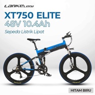 Sepeda Listrik Lipat Folding Bike Elite Version 48V 10.4Ah - Xt750