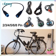 CHERRY M8 Waterproof Connector Wire, 2 3 4 5 6 8 Pin Multifunctional Electric Bicycle Ebike Wire, Co