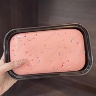 new Sticky Box Cake Squishy Toy Slow Rising Squeeze Toy Butter Ice Cream Box Squishy Fidget Toy Anti