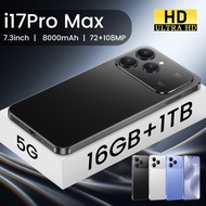 High quality global version i17ProMax 7.3-inch Android smartphone 16GB+1TB large memory phone