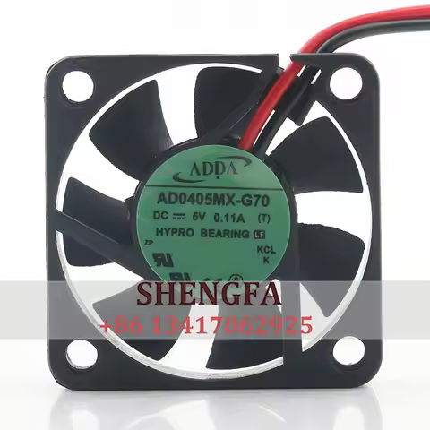 Case fan ADDA AD0405MX-G70 4cm Dahua VCR 4010 DC5V 0.11A switch Super quiet cooling fan 40*40*10MM