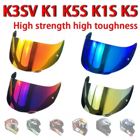 K1S Visor for AGV K1 K1S K5S K5 Motorcycle Helmet Accessories UV Protection Visera Casco Moto Helmet