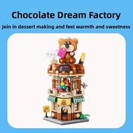 MINISO TOYS | Colorful Street Scene 6th Series Building Blocks Toys