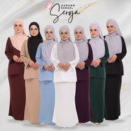 Baju Kurung Kedah Rich Brown Nude Purple Blue Black Off White Kurung Kedah Moden Plus Size
