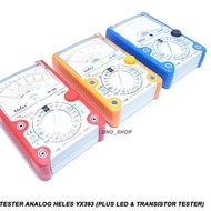 Heles YX393 Analog Multitester (Plus LED & Transistor Tester) - Blue