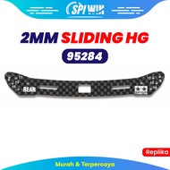 Tamiya Rear Stay 2mm Sliding Carbon Bumper 95178 REP