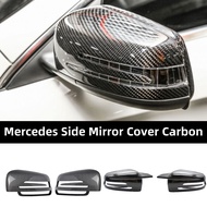 Mercedes W176 W117 W204 W207 W246 W212 W221 Side Mirror Cover Carbon Fiber