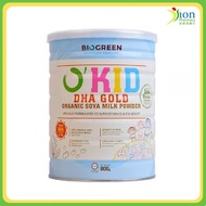 BIOGREEN O'KID DHA GOLD ORGANIC SOYA MILK 800G