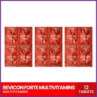 ❤️❤️❤️ REVICON Forte Multivitamins x 12 tablets