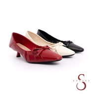 SOEVEE SJ-901 Loafers 5cm heel kitten heels imported