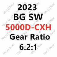 ใหม่2023 DAIWA BG SW จิ๊กกิ้งน้ำเค็มเรือตกปลารอกหมุนอลูมิเนียมร่างกาย Lc-Abs แกนโลหะ6 + 1 Hengkang01