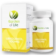 GARDEN OF LIFE COQ10 UBIQUINOL 100MG 30S