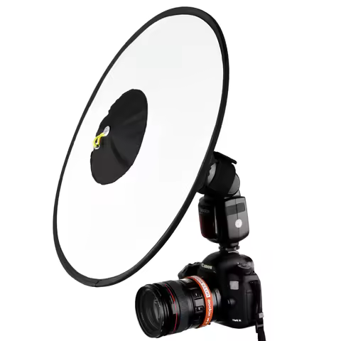 Godox Flash Softbox RS18 Portable Foldable Circular Soft Flash Diffuser For Canon Nikon sony GODOX P