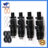 Promotion 4pcs Diesel Fuel Injector For Mazda Bravo WL WLT Ford Courier 2.5L WL-T 105078-0111 105078