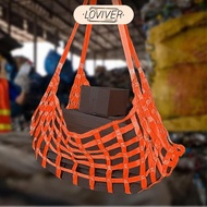 LOVIVER Cargo Lifting Net Square Hole Size 3.94 Multifunctional Loading And Unloading