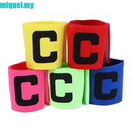 MIQUEL Captain Armband Baseball Football Training Flexible 6 Colors Soccer Player Soccer Gift Soccer