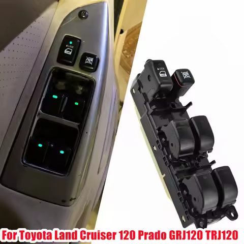 84040-60050 8404060050 Top quality Power window master switch for Toyota Land Cruiser Prado ZJ120 GR