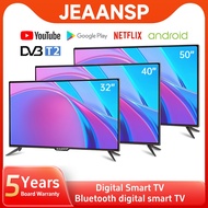JEAANSP Digital Smart TV 32/40/43/46/50/55/65 Inch Android 14.0/WiFi/YouTube/MyTV/Netflix/Bluetooth