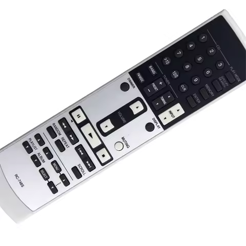 #808O RC-748S Remote Control Replace for ONKYO CD AV Player A-9377 (Black & White)