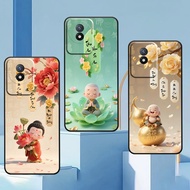 Vivo Y02 / Y02A / Y02T case printed with meaningful calligraphy of life