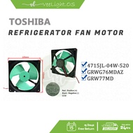 TOSHIBA REFRIGERATOR FAN MOTOR KIPAS PETI SEJUK (2 WIRE) DC12V CCW RPM2080 MODEL 4715JL-04W-S20 / GR