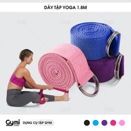 Cotton Yoga Band 1.8m long x 3.8cm supports difficult movements, increases flexibility for women's y