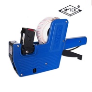 ป้ายราคา MX5500 MOTEX 1ชิ้นพร้อมฉลากสติกเกอร์500หมึกเติมปากกา1ตัวเครื่องพิมพ์แผ่นกระดาษตกแต่ง8หลักสำ