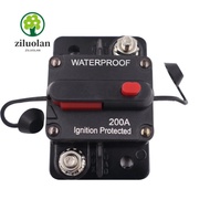 ZILUOLAN Circuit Breaker, Metal Overcurrent Protection Circuit Breaker Switch, Durable Recoverable V