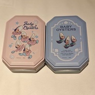 日本迪士尼生蠔bb 文具首飾收納小鐵盒 steel box jewellery 愛麗絲夢遊仙境 baby oyster Alice in the wonderland Disney