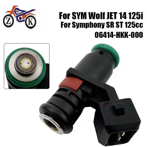 1PCS Motorcycle Fuel Injector For SYM Wolf JET 14 125i Symphony SR ST 125cc Scooter Injector Nozzle