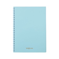 LIHIT LAB. soffice Horizontal Loose-Leaf Notebook/A5/Blue eslite