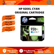 HP 920XL High Yield Cyan Original Ink Cartridge (CD972AA),For 7500A–E910a/7000–E809a/6000–E609a/4500