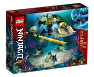 LEGO NINJAGO Lloyd’s Hydro Mech 71750 Building Kit, Underwater Playset with NINJAGO Lloyd and Mech; 