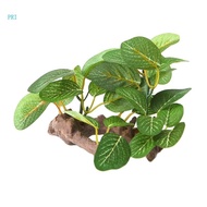 pri Artificial Resin Driftwood Aquarium Plastic Plant Non-Toxic Safe for All Fish