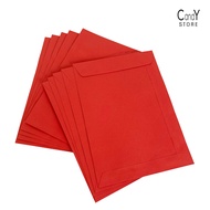 A5 Red Envelope 100gsm 10pcs A5 红色信封