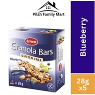 Blueberry EMCO Gluten Free Granola Bars 140g