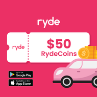 $50 Ryde Voucher Code
